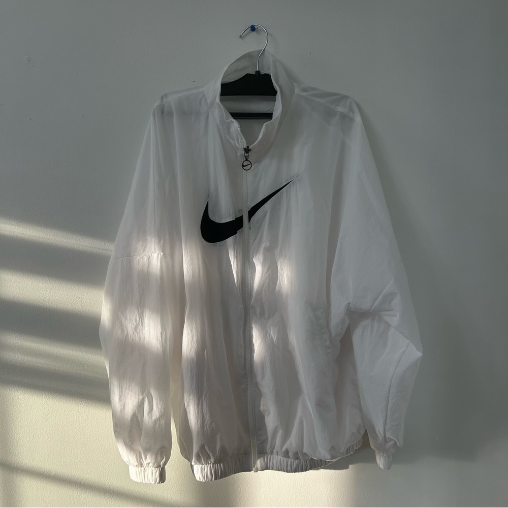 Nike White Lightweight Jacket